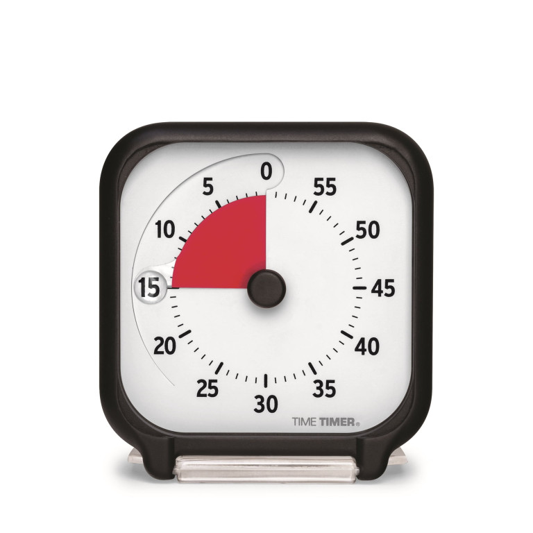 Klocka Time Timer® Small 8x8cm Svart